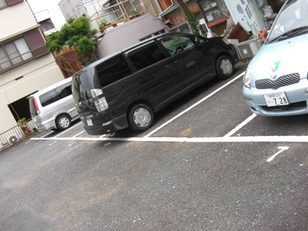 静岡市葵区 K駐車場 ライン塗装