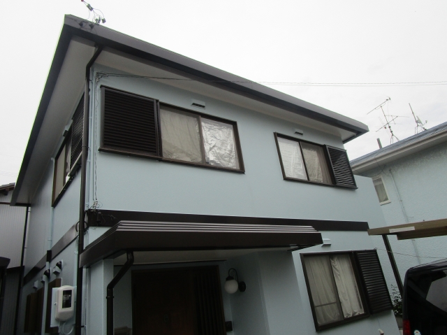 静岡市駿河区 S様邸 外壁・屋根塗装リフォーム事例