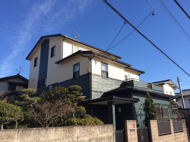 静岡市葵区 T様邸 外壁・屋根塗装リフォーム事例