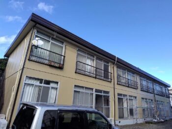 静岡市葵区 S様アパート 外壁・屋根塗装リフォーム事例