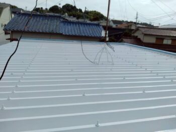 静岡市清水区 S様アパート 屋根塗装リフォーム事例
