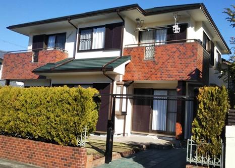 静岡市駿河区K様邸の外壁塗装とベランダ防水の施工事例
