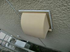 錆止め塗装を行った換気フード