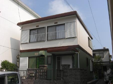 静岡市駿河区K様邸の外壁と鋼板屋根の塗装の施工事例