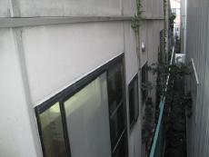 共用部の手すり。