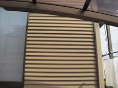施工前の雨戸。