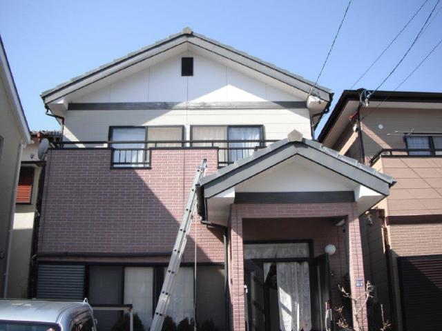施工前の静岡市葵区M様邸の正面外観
