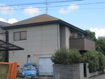 施工前の建物全体です。