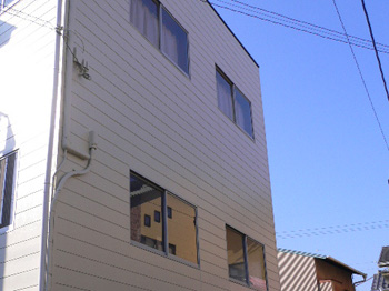 塗装が完了した外観です。