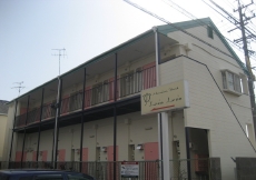 施工後の建物裏側。