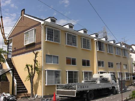アップリメイクが塗装したマンション