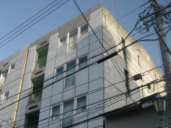 施工前の外壁。