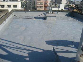 施工前の屋上。