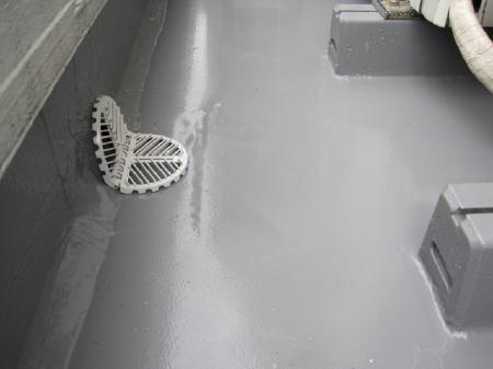 排水口まわりも仕上げました。