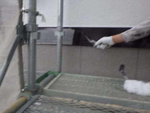 モールの下塗り