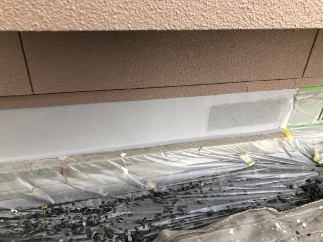 基礎の2回目の上塗り