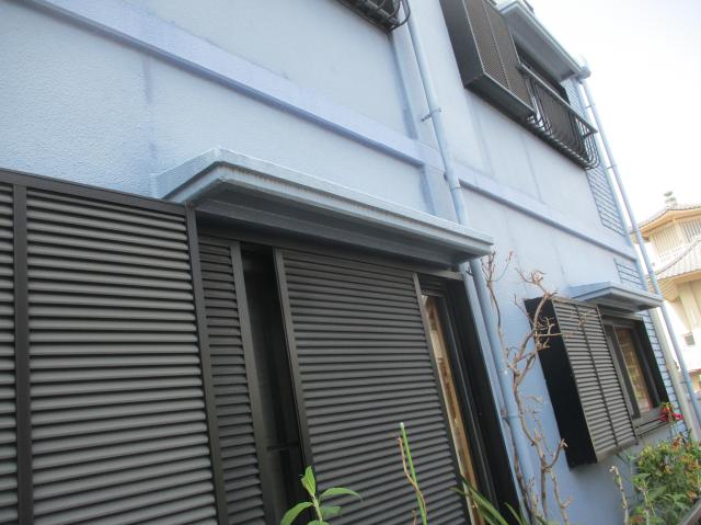 施工前の雨戸
