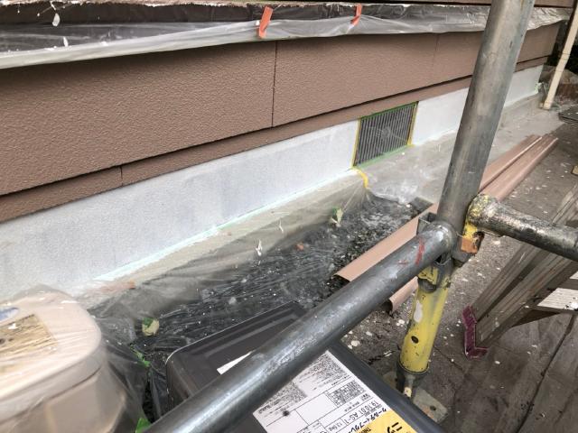 基礎の下塗り