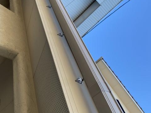 施工前の破風・軒樋