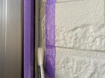 プライマー塗布の施工状況