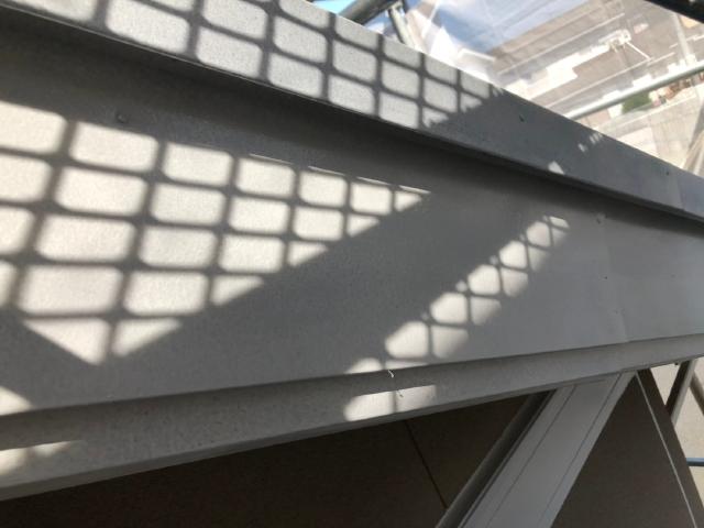 破風の下塗り