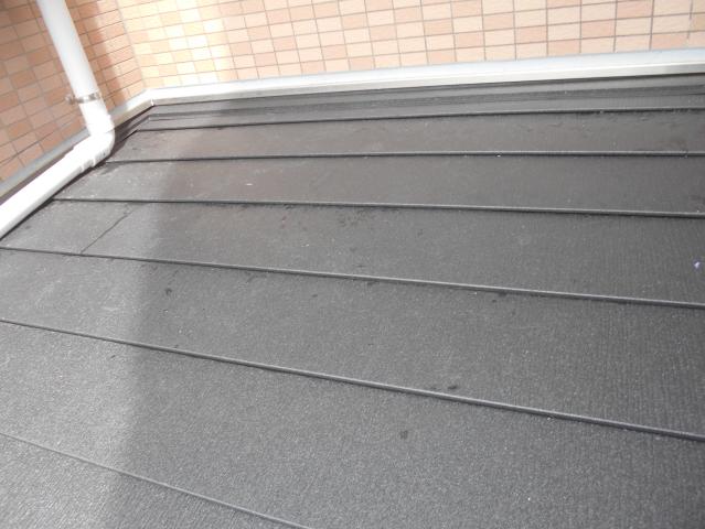 屋根板金工事後の仕上がり